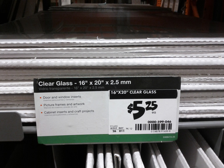 clear glass